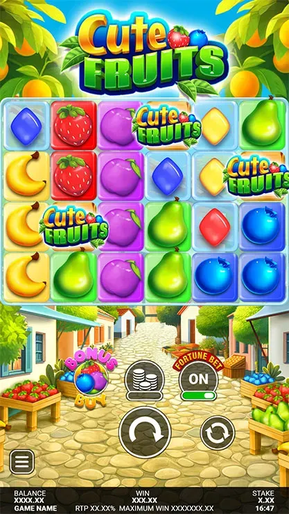 Cute Fruits - Mobile Base Game