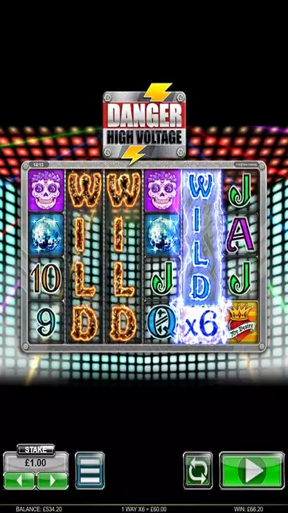 Danger High Voltage Mobile Sample Bonus