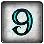 Danger High Voltage Nine Symbol