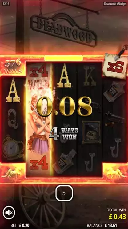 Deadwood MOBILE Bonus Game