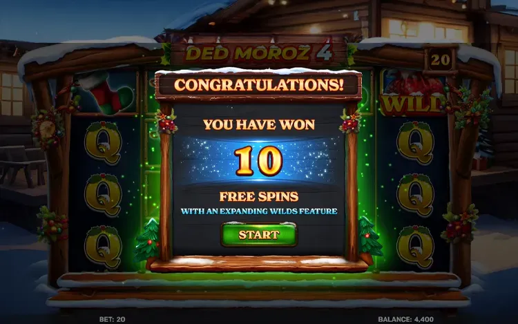 Ded Moroz 4 - Free Spins