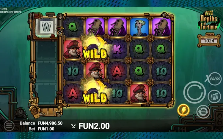 Depths of Fortune - Wild Symbol