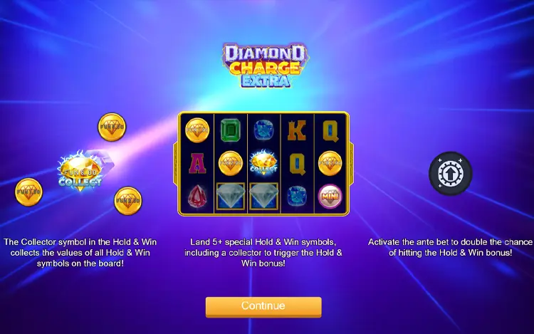 Diamond Charge Extra Feature