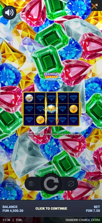 Diamond Charge Extra - Mobile Bonus Game