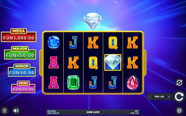 Diamond Charge Extra - RTP and Wagering