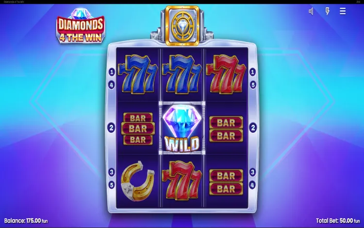 Diamonds 4 The Win - Wild Symbol