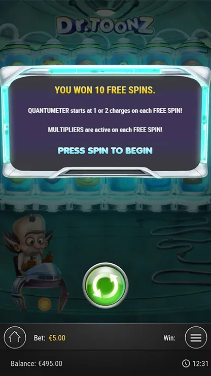 Dr. Toonz - Mobile Bonus Game