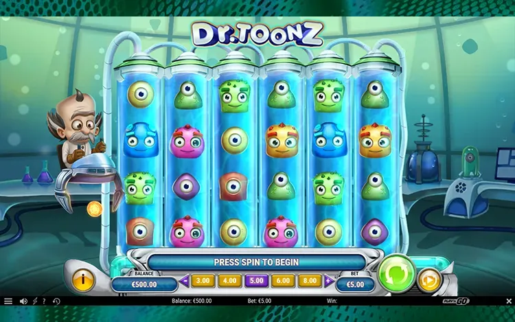 Dr. Toonz - RTP and Wagering
