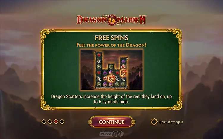 Dragon Maiden - Free Spins