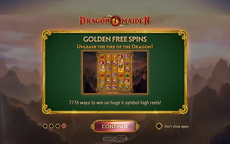 Dragon Maiden - Golden Free Spins