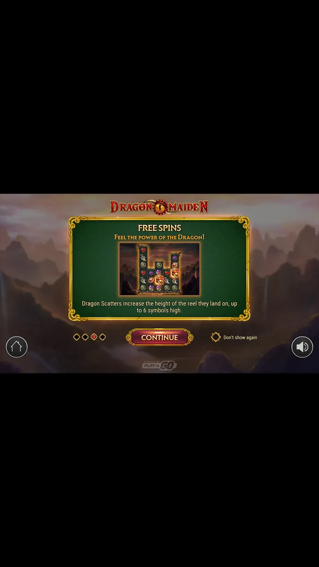 Dragon Maiden - Mobile Bonus Game
