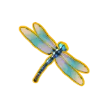 Big Bass Trophy Catch - Dragonfly Symbol