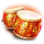 Rising Rockets Emperor - Drums Symbol