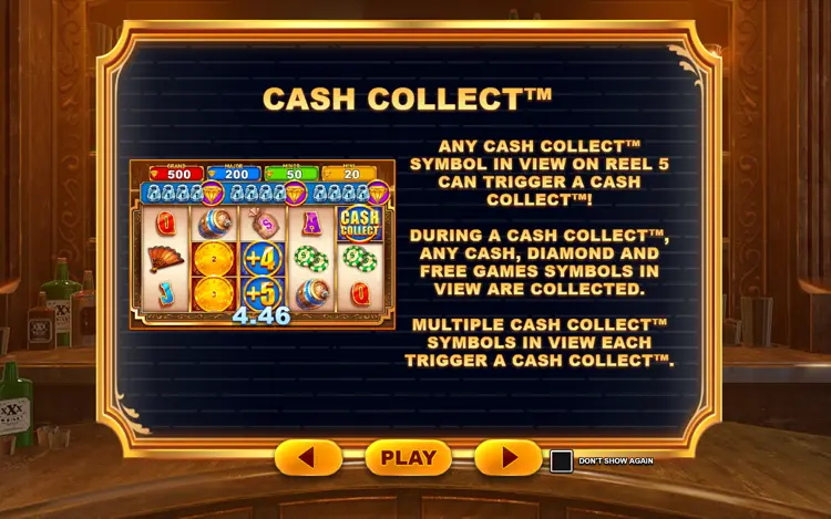 El Ranchero Cash Collect Diamond Path - Feature