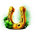 Emerald King Wheel of Wealth - Golden Horseshoe Symbol