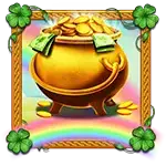 Emerald King Wheel of Wealth - Money Pots Symbol
