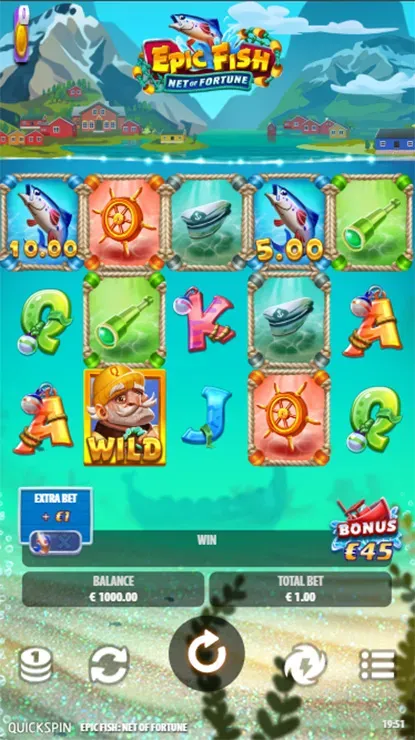 Epic Fish Net of Fortune - Mobile Base Game