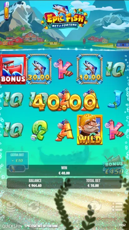 Epic Fish Net of Fortune - Mobile Simple Win