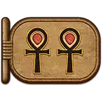 Eye of Horus - Ankh Symbol