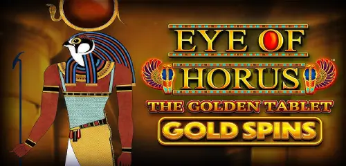 Eye of Horus Golden Tablet Gold Spins - Thumbnail