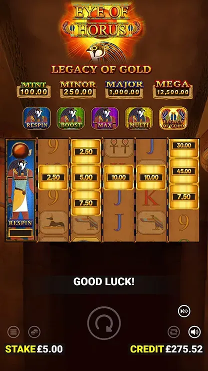 Eye of Horus Legacy of Gold - Mobile Base Game