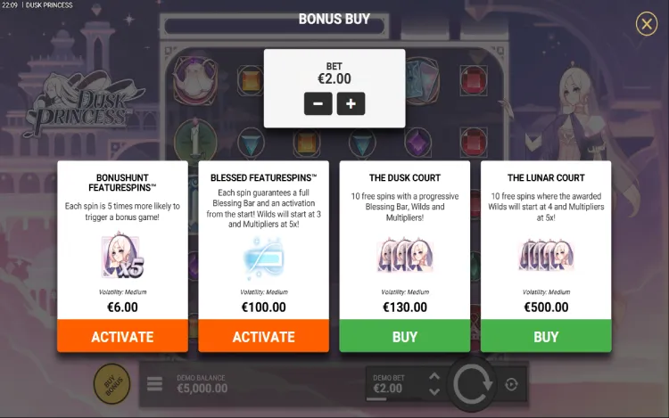 Dusk Princess - Feature Buy Feature