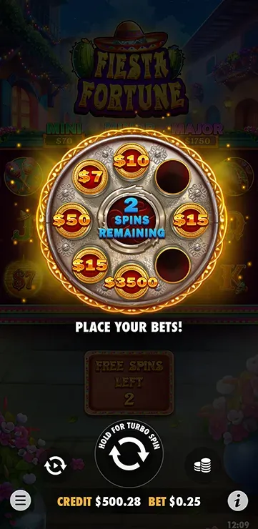 Fiesta Fortune - Mobile Bonus Game