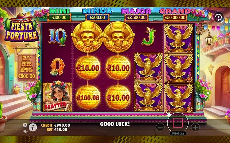Fiesta Fortune - Money and Skull Money Symbols