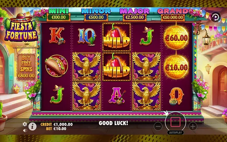 Fiesta Fortune - RTP and Wagering
