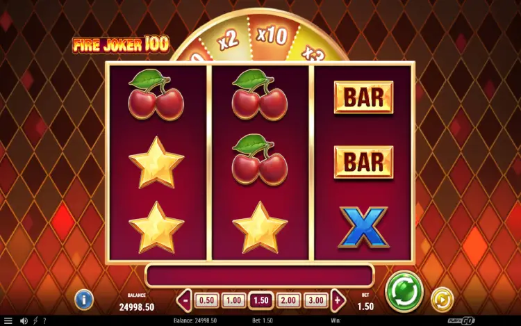 Fire Joker 100 Mobile Features - Basegame