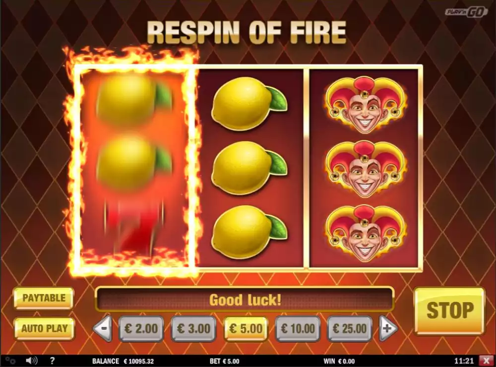 Fire Joker Mobile Features Bonus