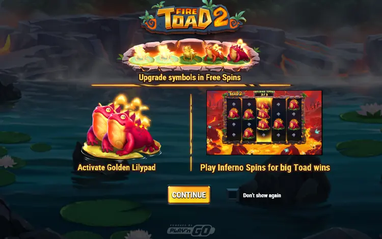 Fire Toad 2 - Feature