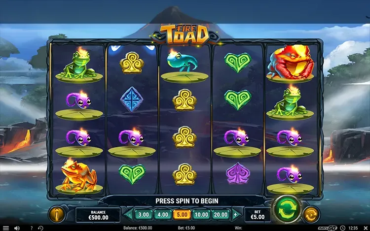 Fire Toad - RTP and Wagering