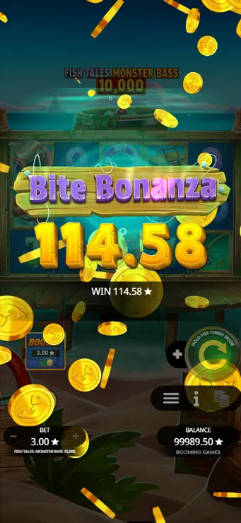 Fish Tales Monster Bass 10000 - Mobile Win