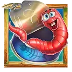 Fish Tales Monster Bass 10000 - Worm in a Can Symbol