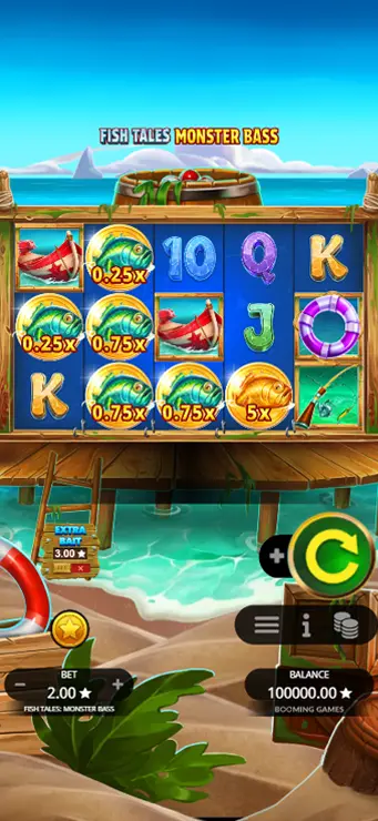 Fish Tales Monster Bass - Mobile Base Game