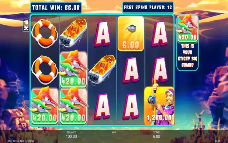 Big Fishing Net Fortune - Fisherman Collect Feature