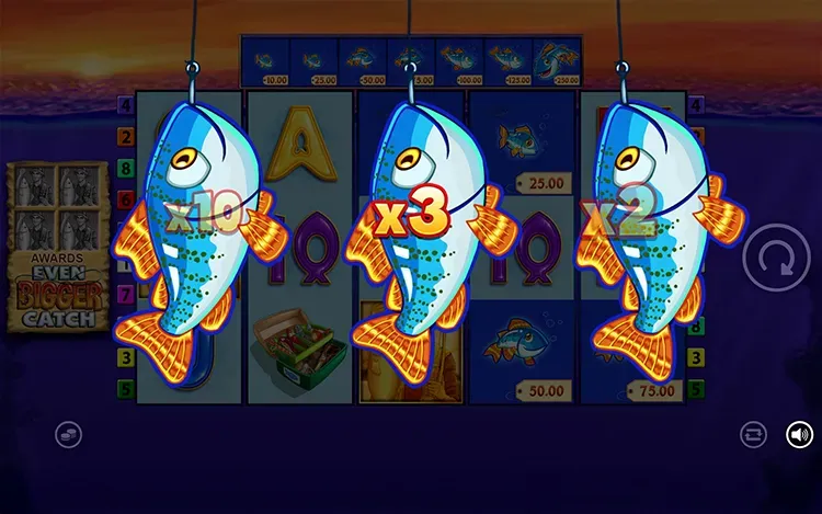 Fishin Frenzy Even Bigger Catch - Gold Fisherman Multiplier