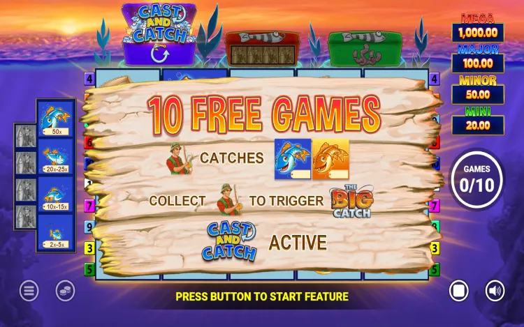 Fishin Frenzy Lure Em' In - Mobile Bonus Game