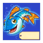 Fishin Frenzy Power 4 Slots - Fish Symbol