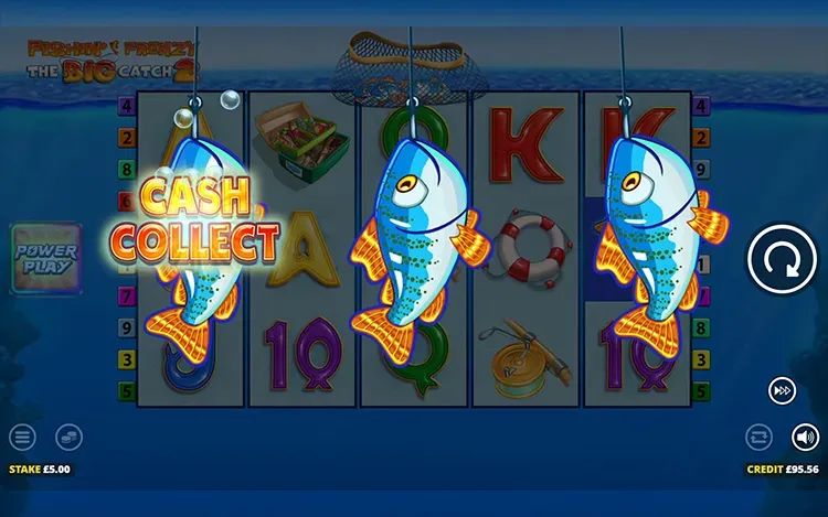 Fishin Frenzy the Big Catch 2 - Pick-A-Fish Feature