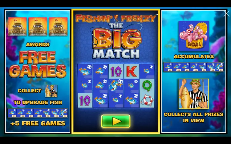 Fishin Frenzy The Big Match - Feature