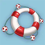 Fishin Frenzy The Big Match - Lifebuoy Symbol
