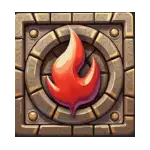 Aztec Tower - Flame Symbol