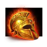 Zeus vs Hades Gods of War - Flaming Helmet Symbol
