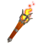 Frightening Frankie - Flaming Torch Symbol