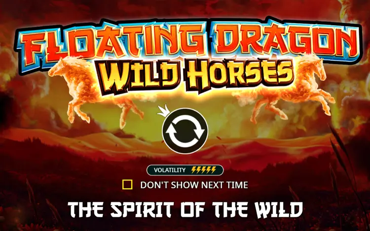 Floating Dragon Wild Horses - Feature