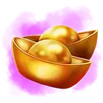 Floating Dragon Wild Horses - Sycees Symbol