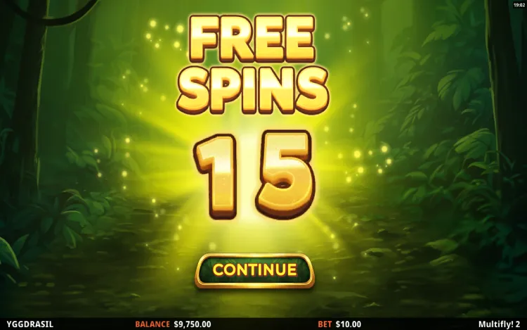 Multifly 2 - Free Spins Feature