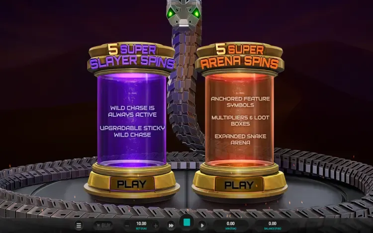 Snake Arena 2 - Free Spins Selection Feature